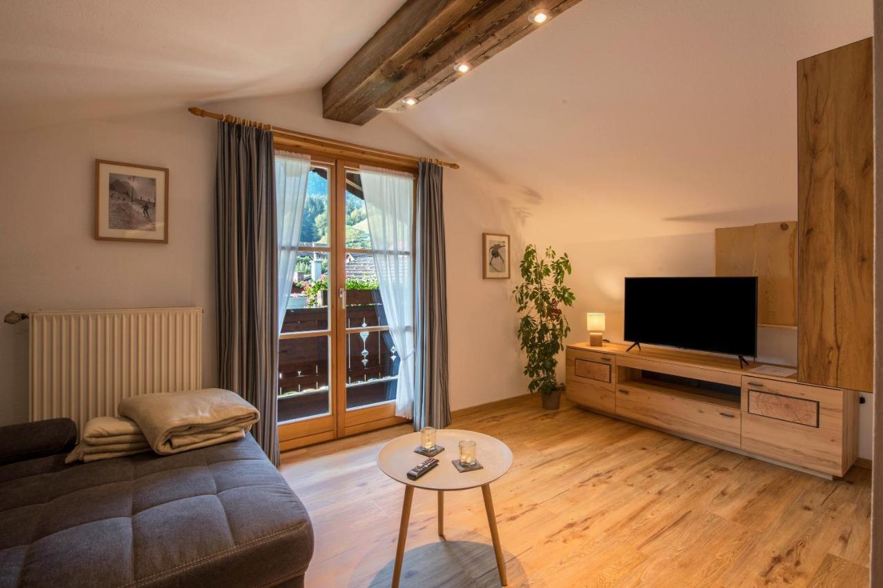 Ferienwohnung Gipfelblick Grainau Dış mekan fotoğraf